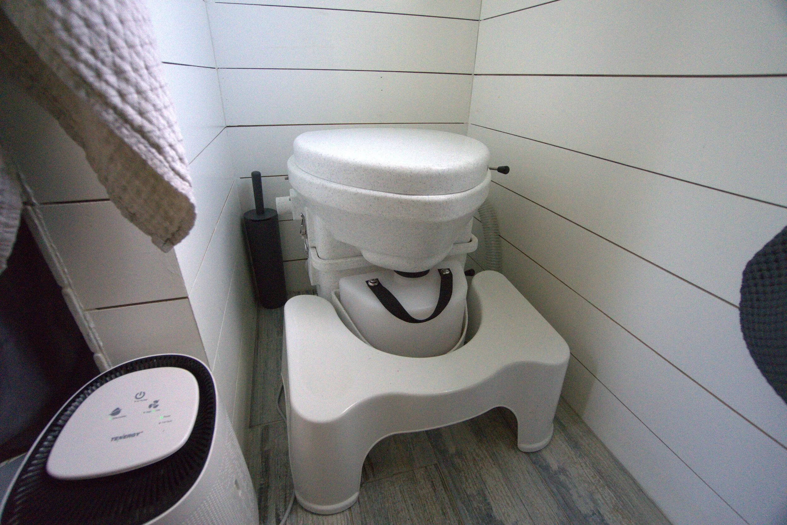 Composting toilet for tiny house outlet